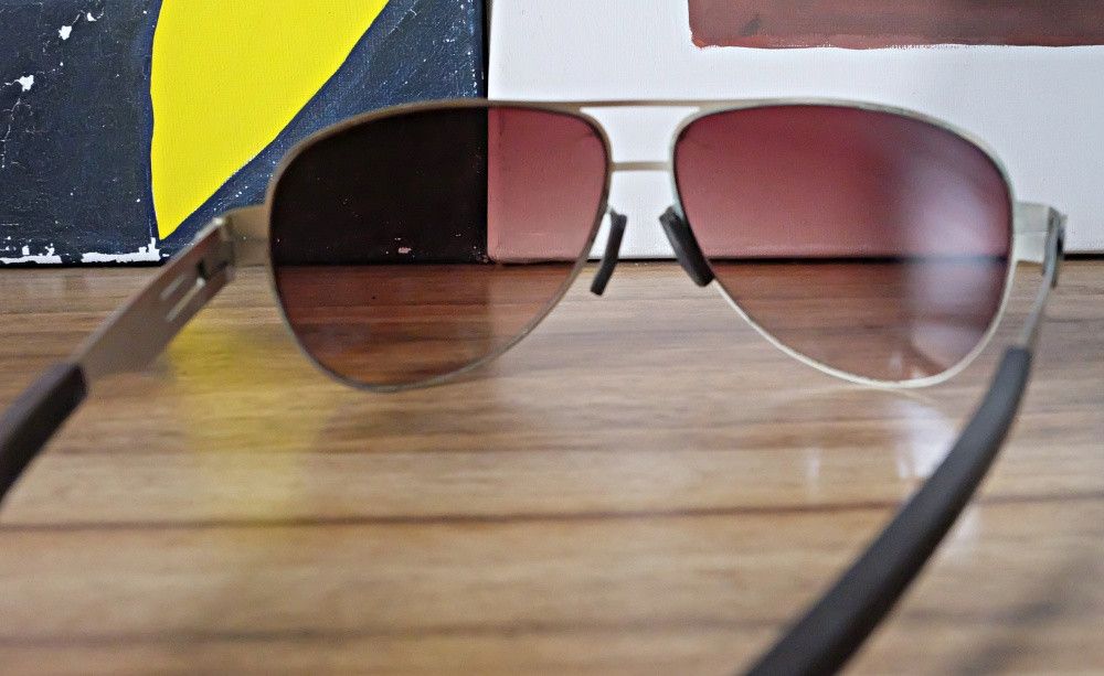Ic! Berlin ic! berlin Aviator Sunglasses – Made in Germany Size ONE SIZE - 3 Thumbnail
