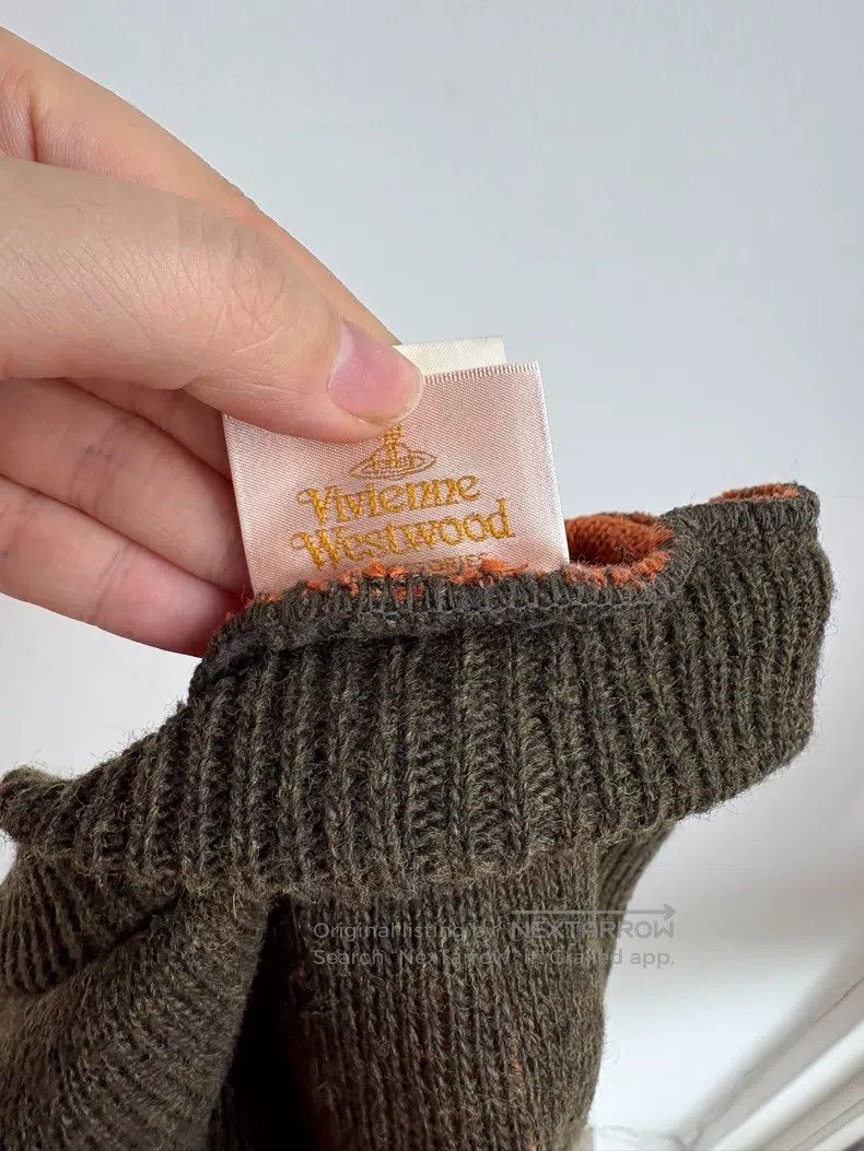 Vivienne Westwood Vivienne Westwood Vintage Olive Green and Orange Saturn Kn Size ONE SIZE - 5 Thumbnail