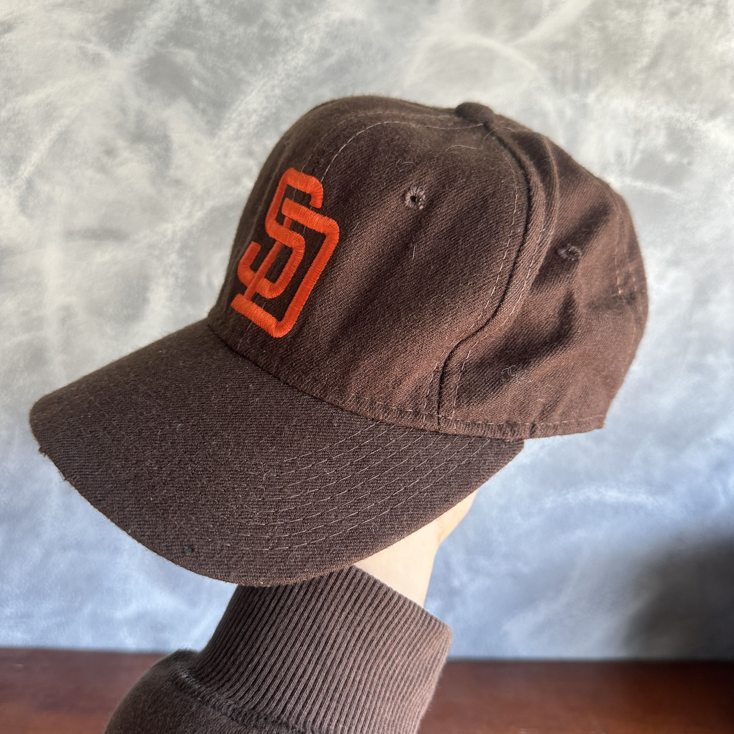 Other Vtg San Diego Padres Fitted Hat 6 7/8 Sports Specialties Size ONE SIZE - 8 Thumbnail