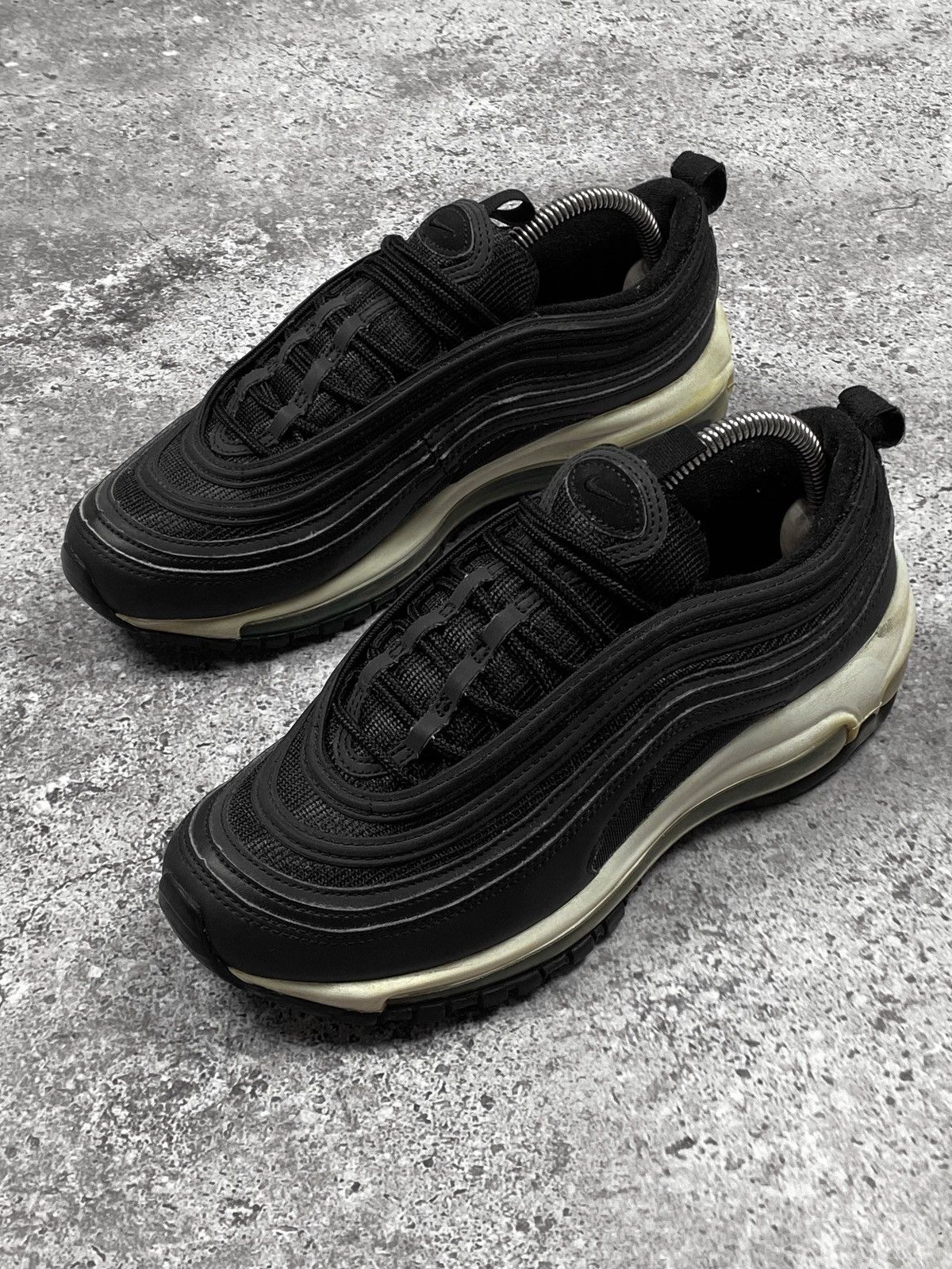 Nike Nike Air Max 97 Black Reflective Size US 7.5 / IT 37.5 - 2 Thumbnail