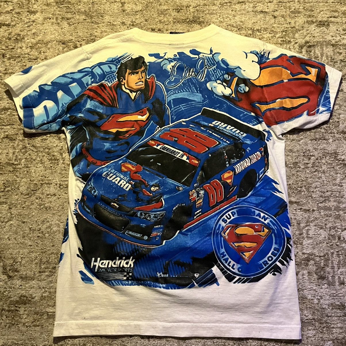 Giant 90s Superman nascar tee Size US M / EU 48-50 / 2 - 5 Thumbnail