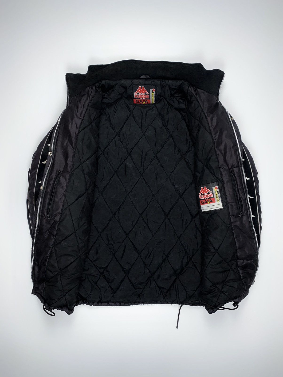 Kappa 🚨 Kappa GArA Juventus vintage 1996 jacket coat zip black Size US L / EU 52-54 / 3 - 10 Thumbnail