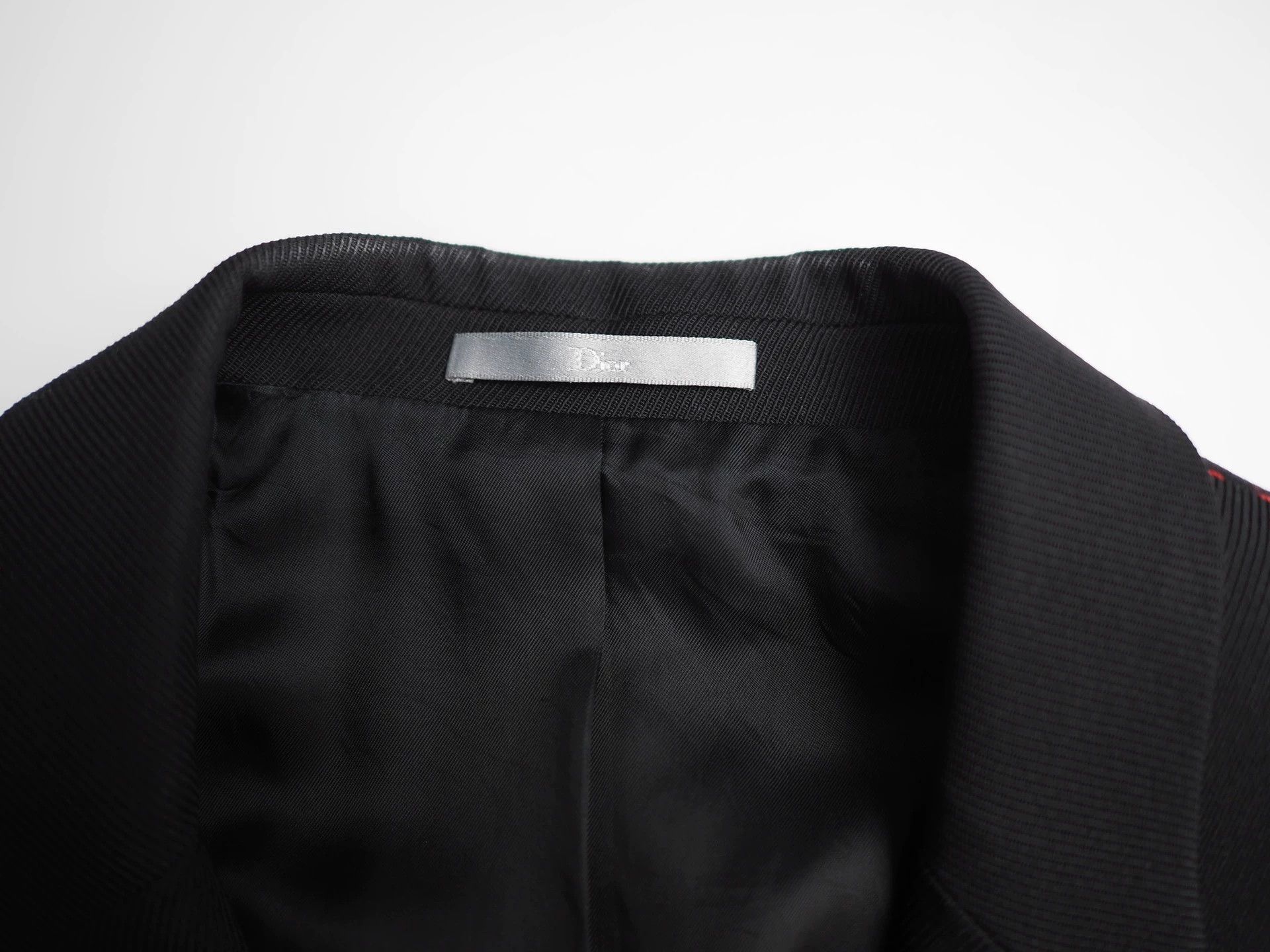 Dior FW17 runway-style Dior black wool vest Size L / US 10 / IT 46 - 6 Thumbnail