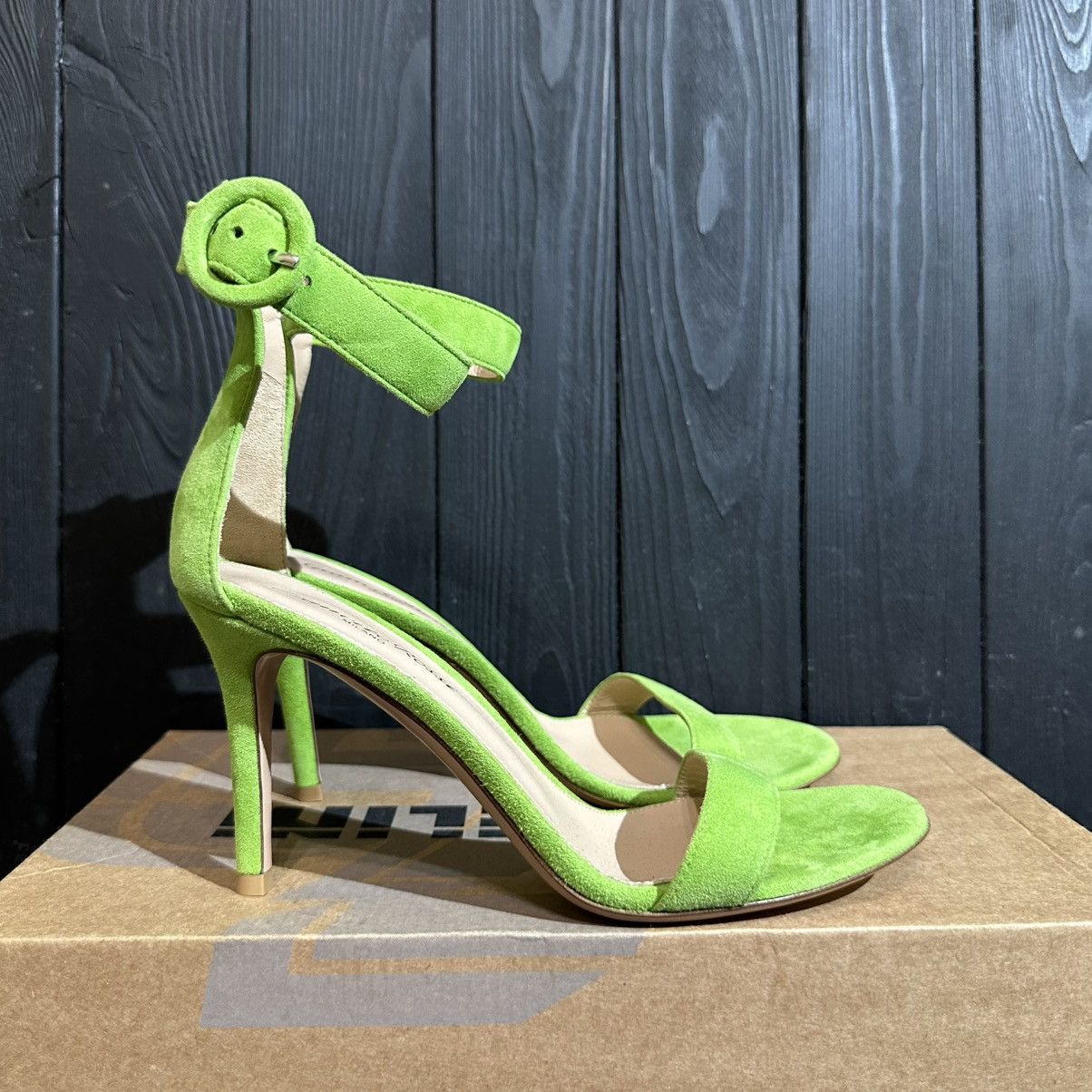 Gianvito Rossi GIANVITO ROSSI - Portofino Strappy Pumps Sandals Heels 37.5 Size US 7.5 / IT 37.5 - 2 Thumbnail