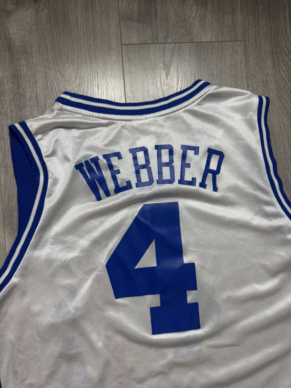 Reebok Chris Webber Sacramento Kings Men’s Large HWC Royals Jersey Size US L / EU 52-54 / 3 - 7 Thumbnail