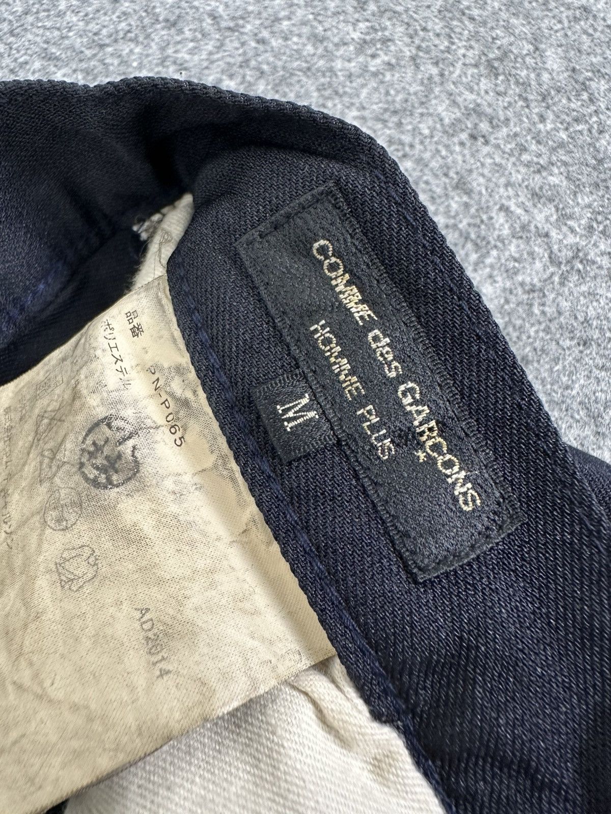 Comme des Garcons Homme Plus Comme des Garcons - Homme Plus - Trouser in Navy Size US 32 / EU 48 - 11 Thumbnail