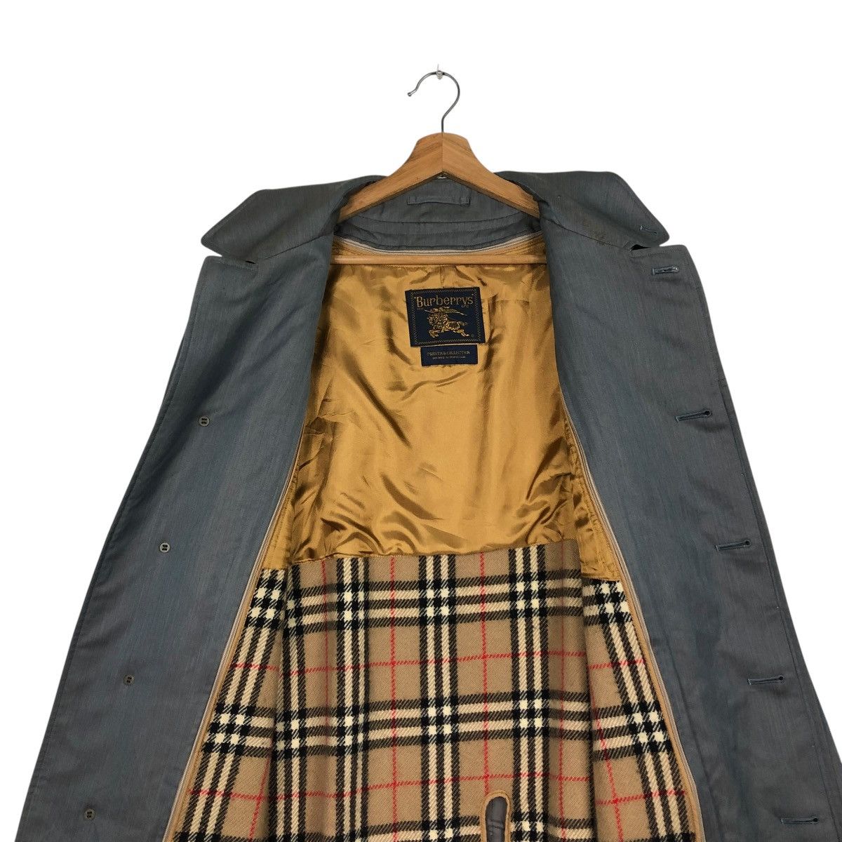 Burberry 🔥VINTAGE LONG JACKET BURBERRYS NOVA CHECK BLANKET Size US M / EU 48-50 / 2 - 17 Thumbnail