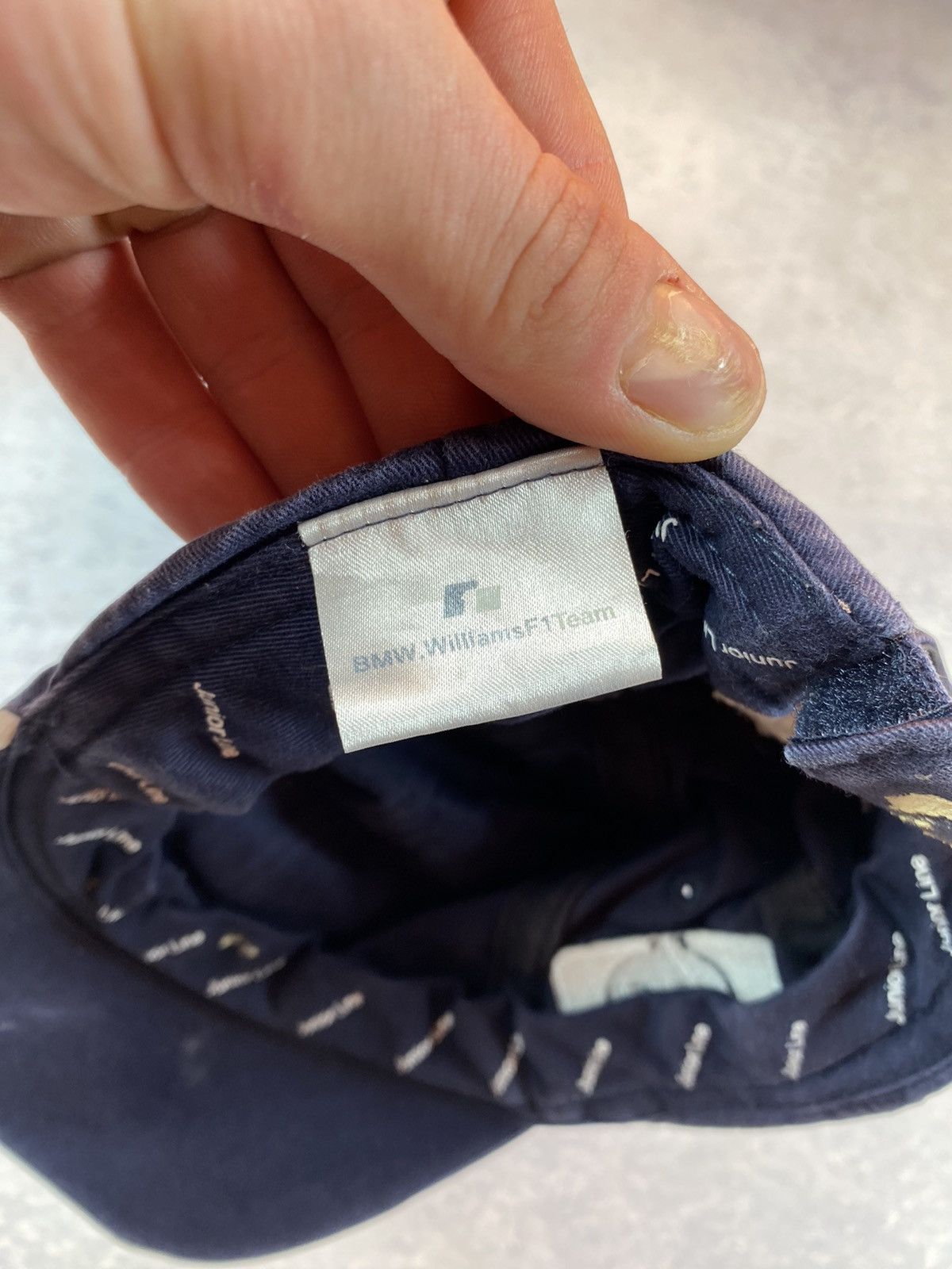 Vintage Vintage BMW Williams F1 Team Cap Size ONE SIZE - 8 Thumbnail