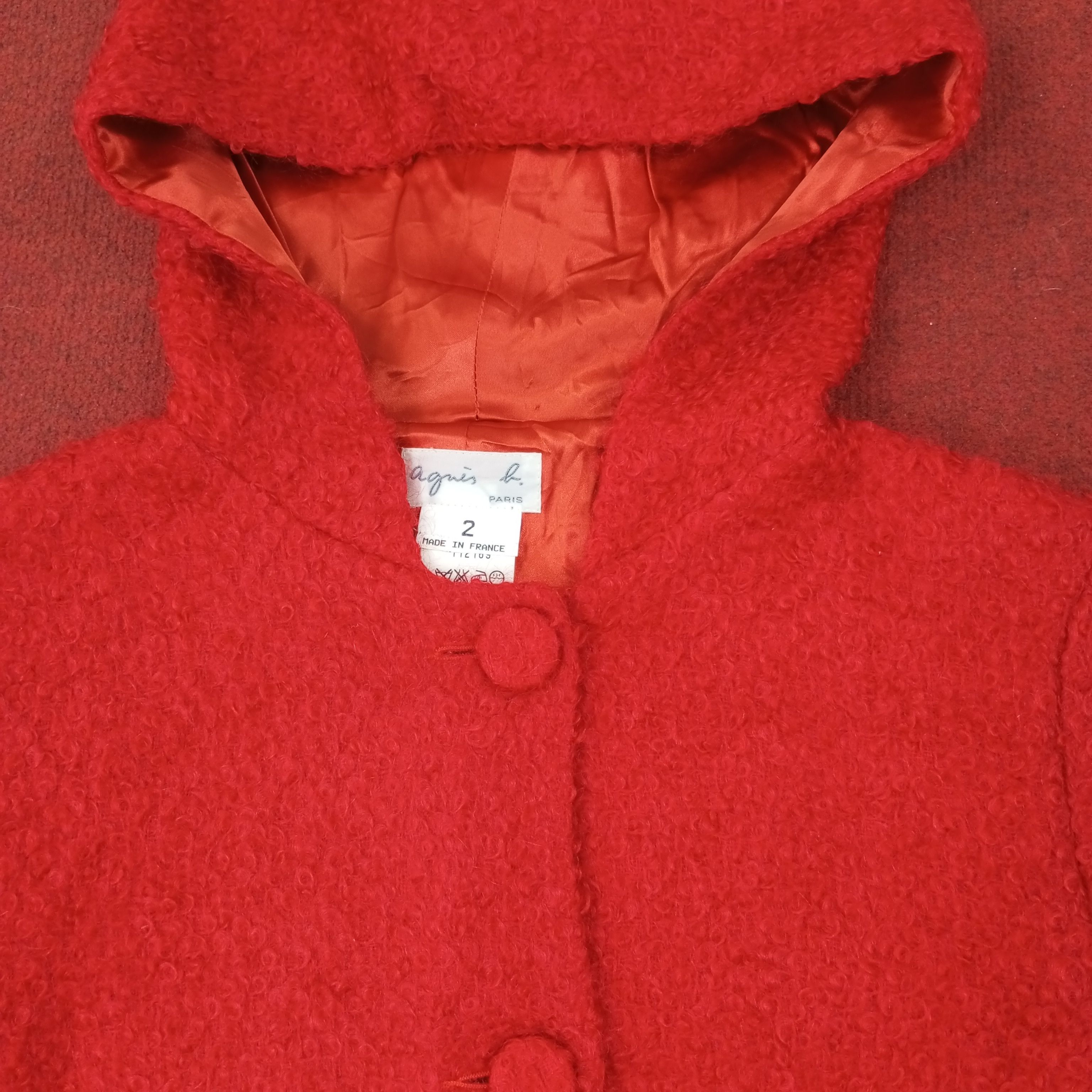 Designer × Vintage × agnes b. Agnes B Designer Fashion Style Jacket Hoodies c220n2 Size XS / US 0-2 / IT 36-38 - 2 Thumbnail