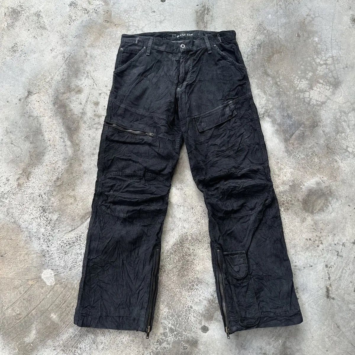 G-Star × Pharrell SICKS!! G-STAR RAW DENIM MULTIPOCKET DOUBLEKNEE ZIPPER LEGS Size US 33 - 1 Thumbnail