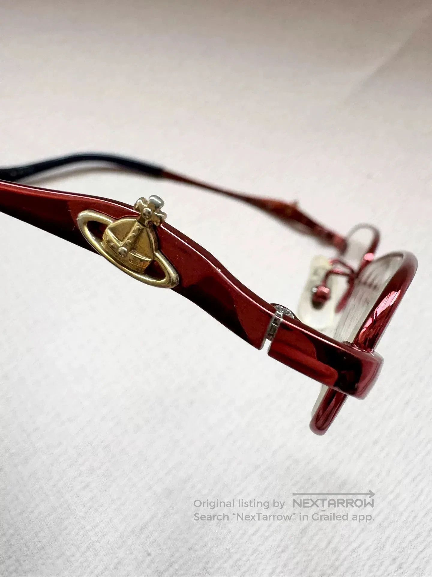 Vivienne Westwood vivienne westwood red laser saturn glasses. Size ONE SIZE - 9 Thumbnail