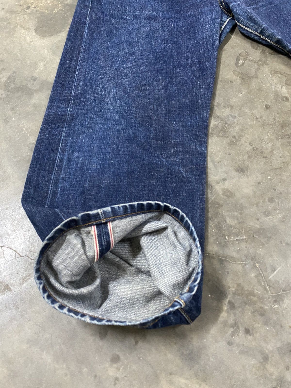 Edwin × Hysteric Glamour × Tornado Mart Baggy Jeans Japanese Edwin 4525 Selvedge Denim @235 Size US 30 / EU 46 - 4 Thumbnail
