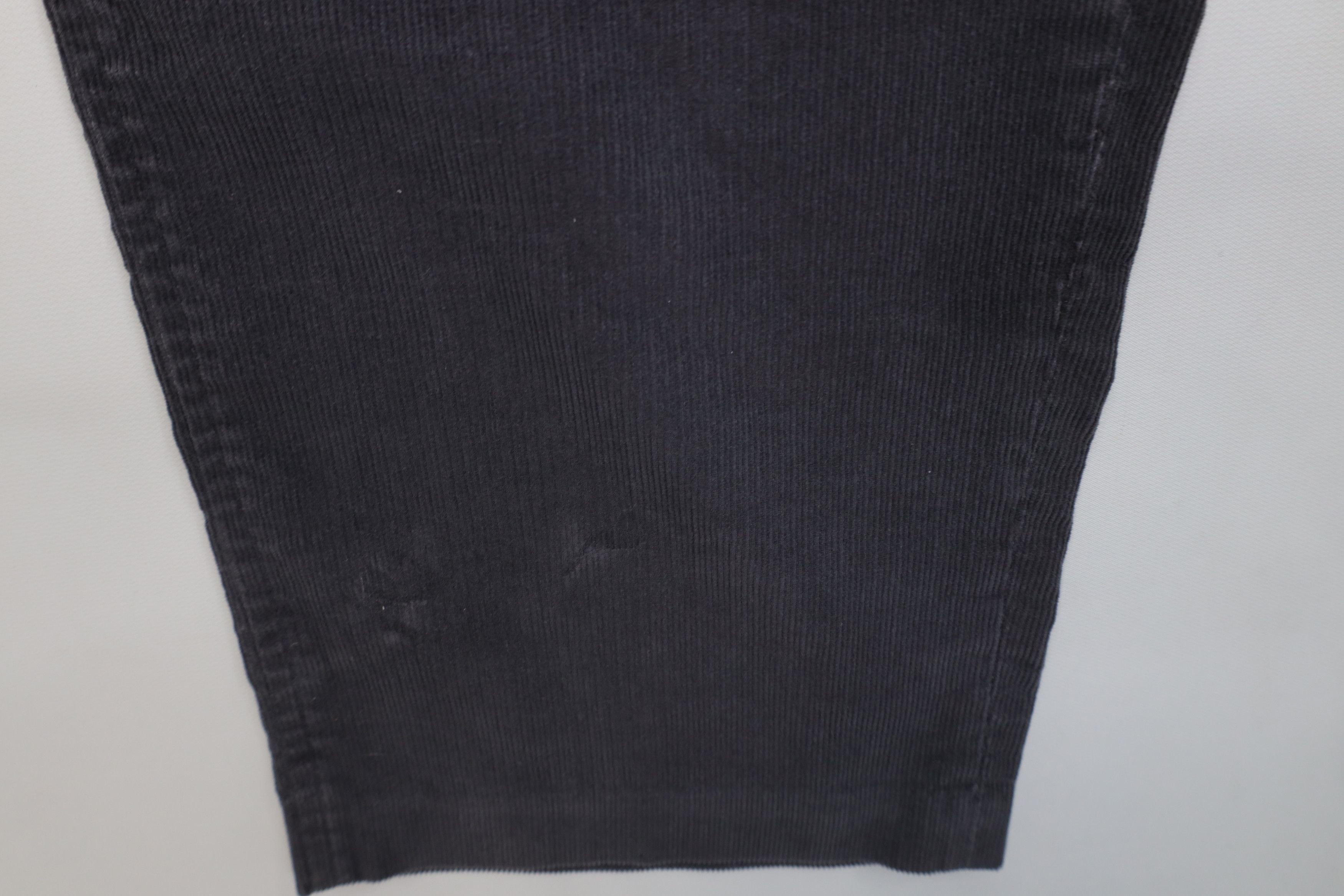 Lands' End Vintage 80s Lands End Wide Leg Corduroy Pants Gray USA Size US 32 / EU 48 - 5 Thumbnail