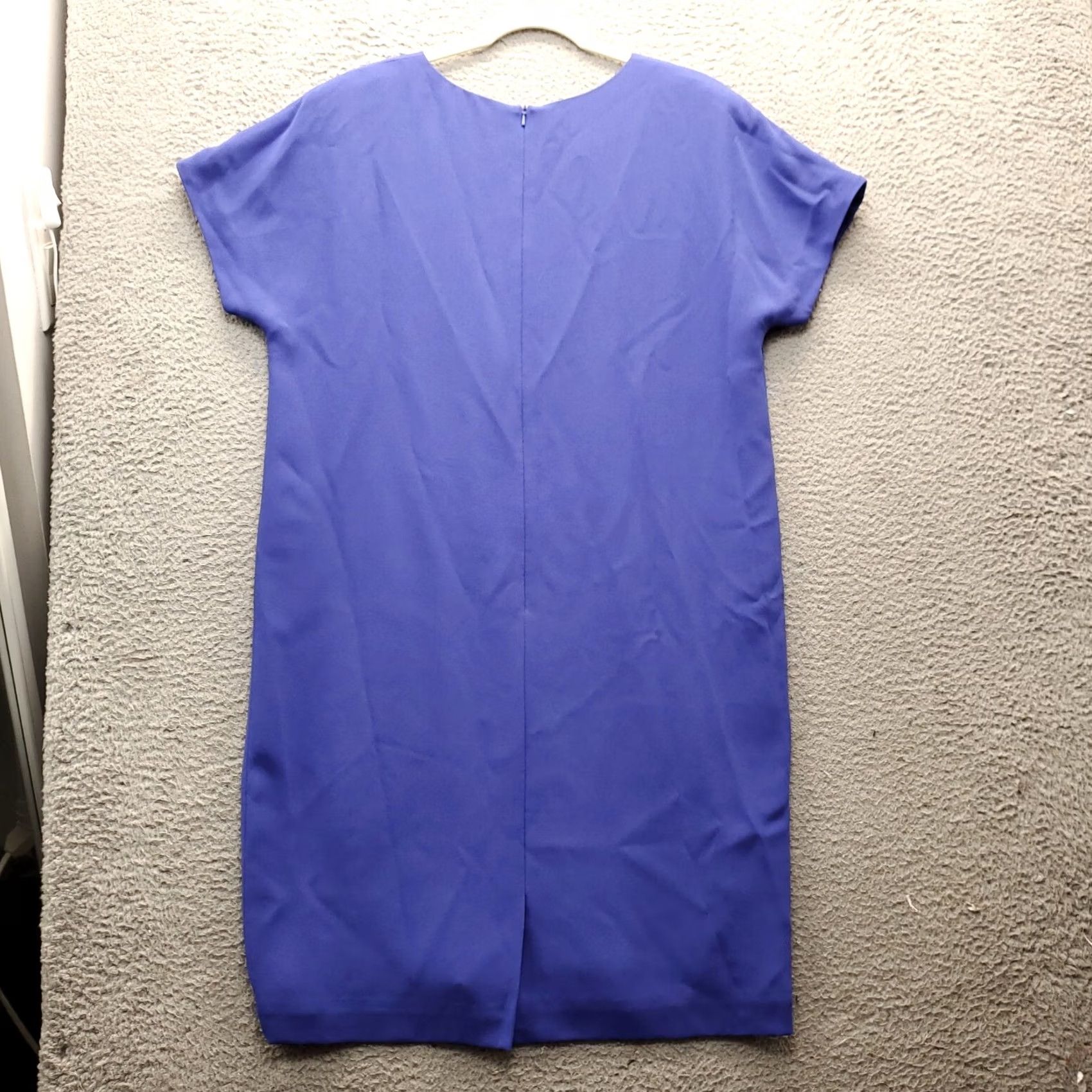 Jones New York Jones New York Womens Size 14 Blue Floral Embroidered Back Zip Sheath Dress Size XL / US 12-14 / IT 48-50 - 2 Thumbnail