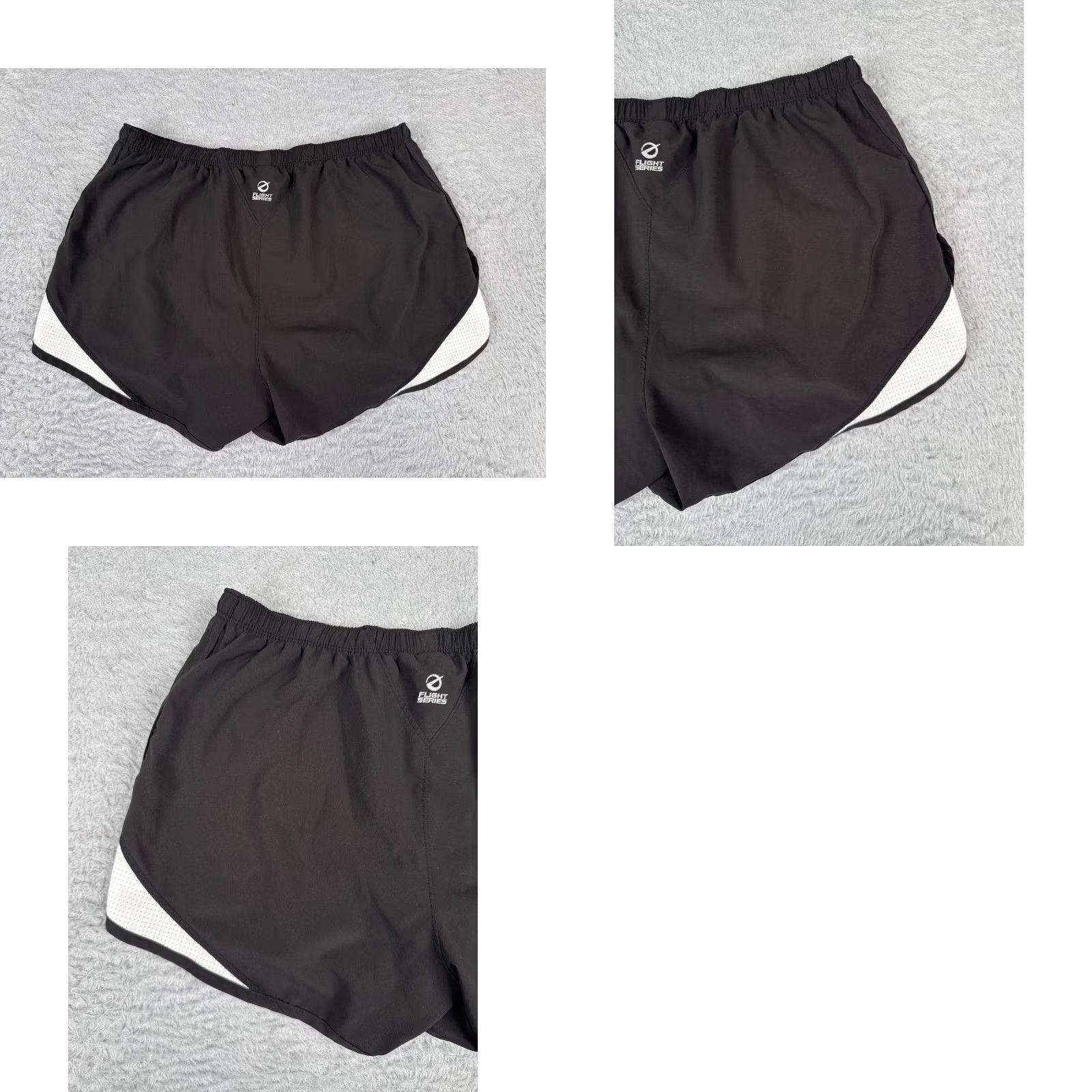 The North Face The North Face Shorts Women Medium Black White Track Sweat Lined Flight Series Size 32" / US 10 / IT 46 - 9 Thumbnail