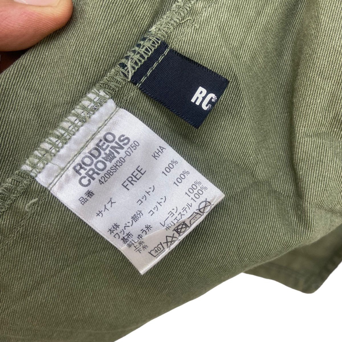 Japanese Brand Radeo Crown Utility Shirt Style Big Logo Size US S / EU 44-46 / 1 - 22 Thumbnail