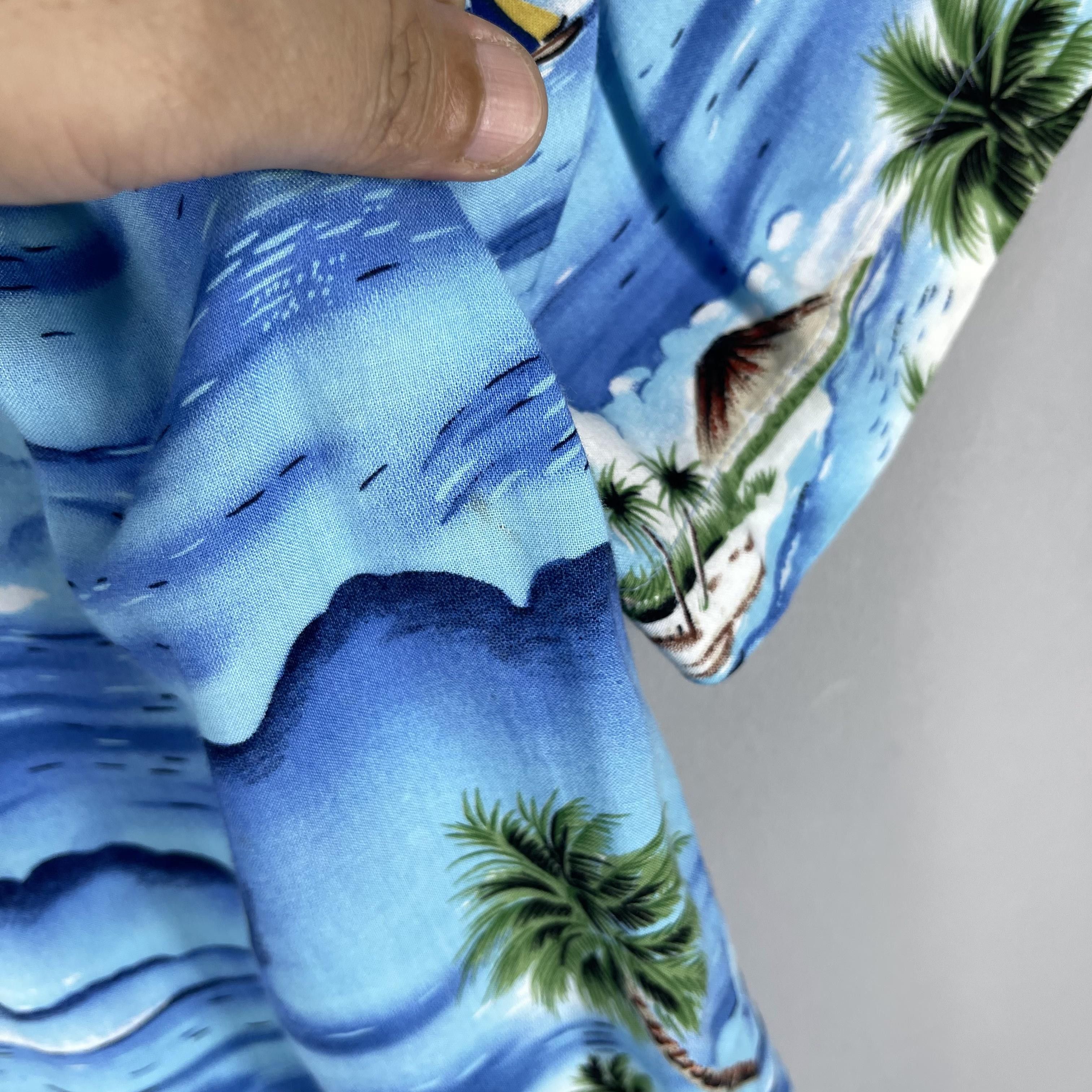 Vintage Vintage Island Beach Surfing Motive Hawaii Button Up Size US M / EU 48-50 / 2 - 10 Thumbnail