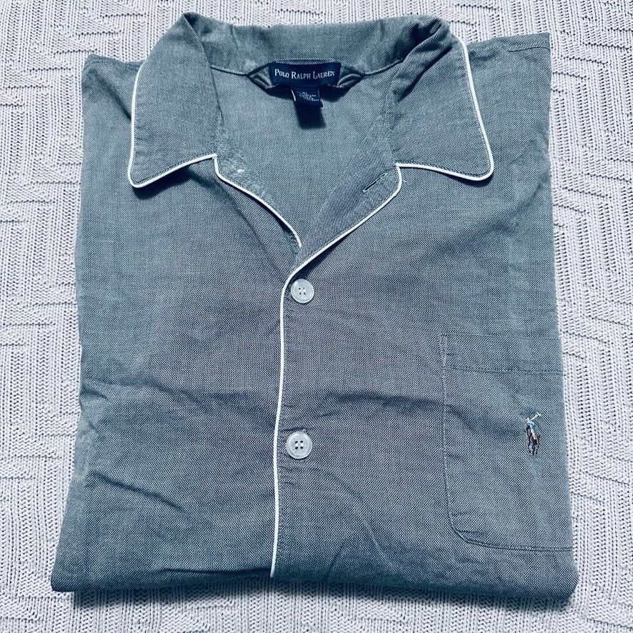Polo Ralph Lauren Polo Ralph Lauren gray pajama top Size US XL / EU 56 / 4 - 1 Thumbnail