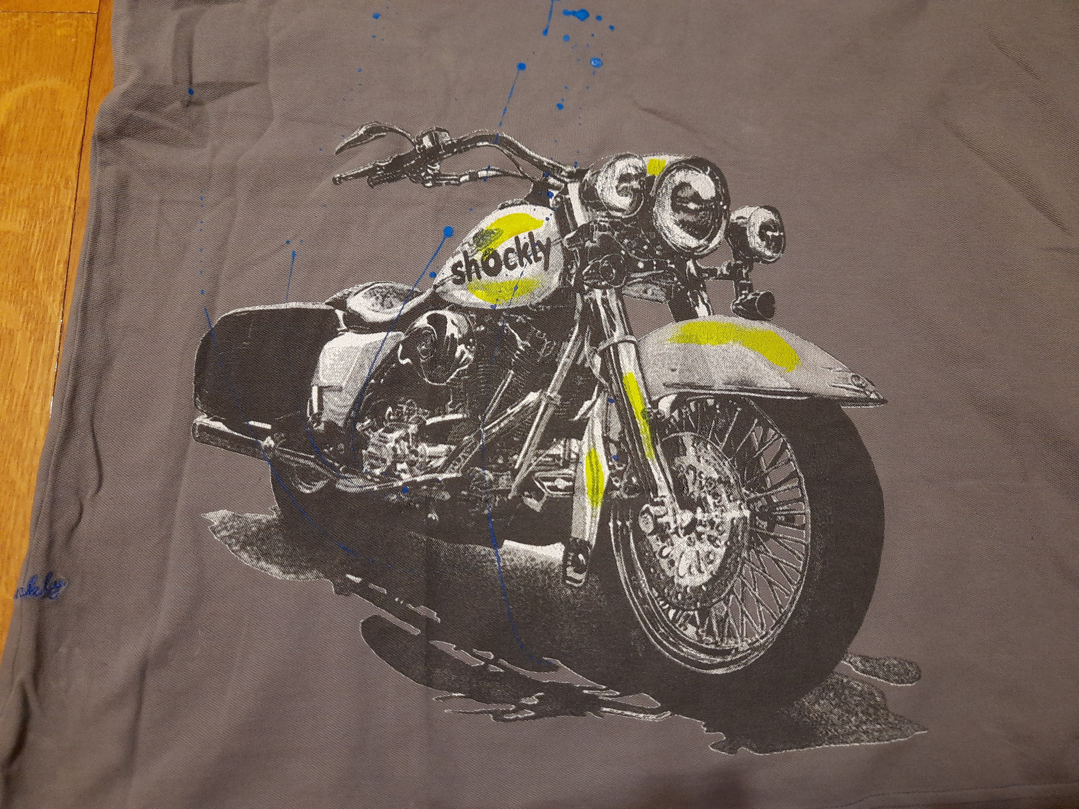 Harley Davidson Moto Polo Big Logo Tshirt Bike Size US L / EU 52-54 / 3 - 2 Thumbnail