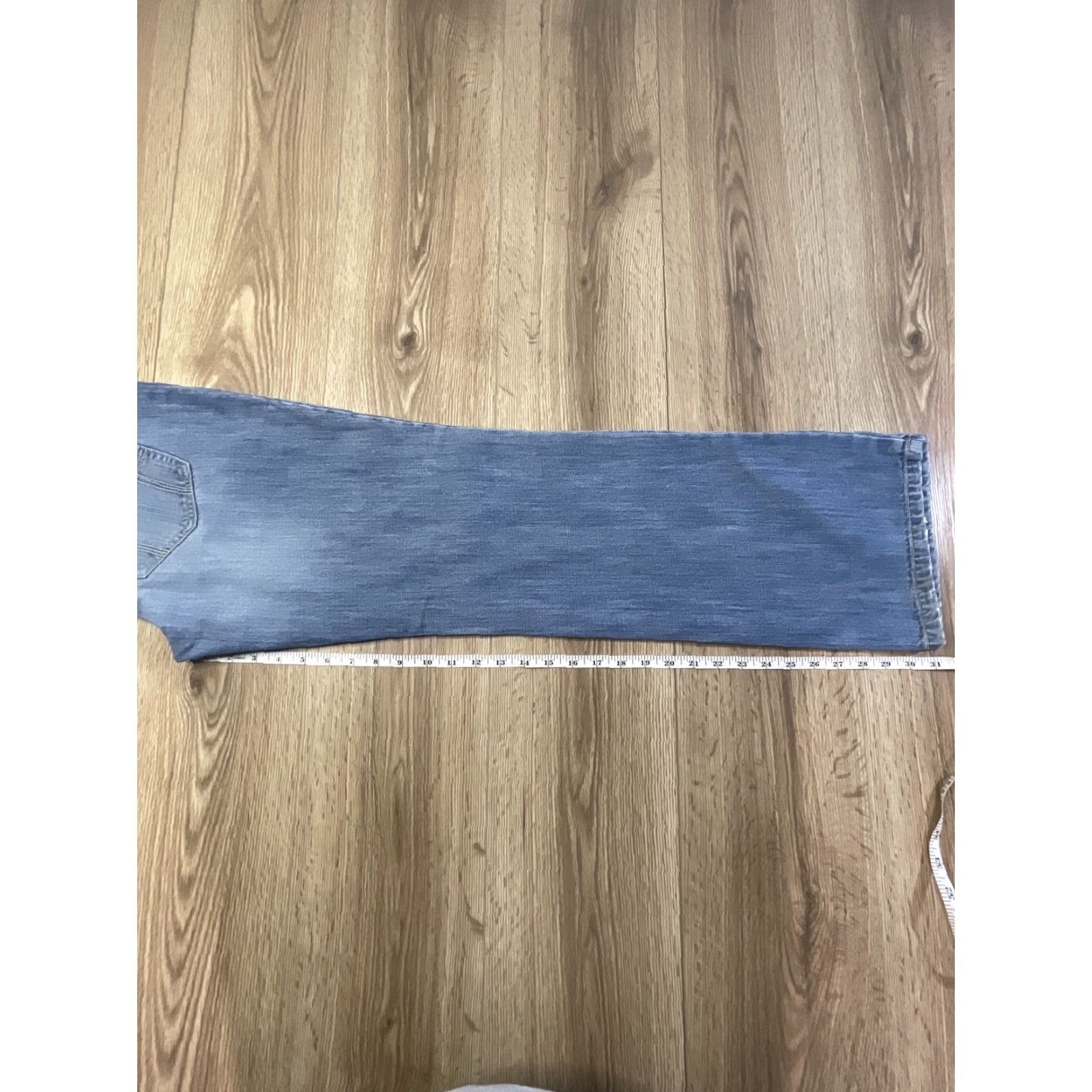 Tommy Hilfiger Tommy Hilfiger Jeans Womens 8 Blue Flared Medium Wash Stretch Denim Size 30" / US 8 / IT 44 - 7 Thumbnail