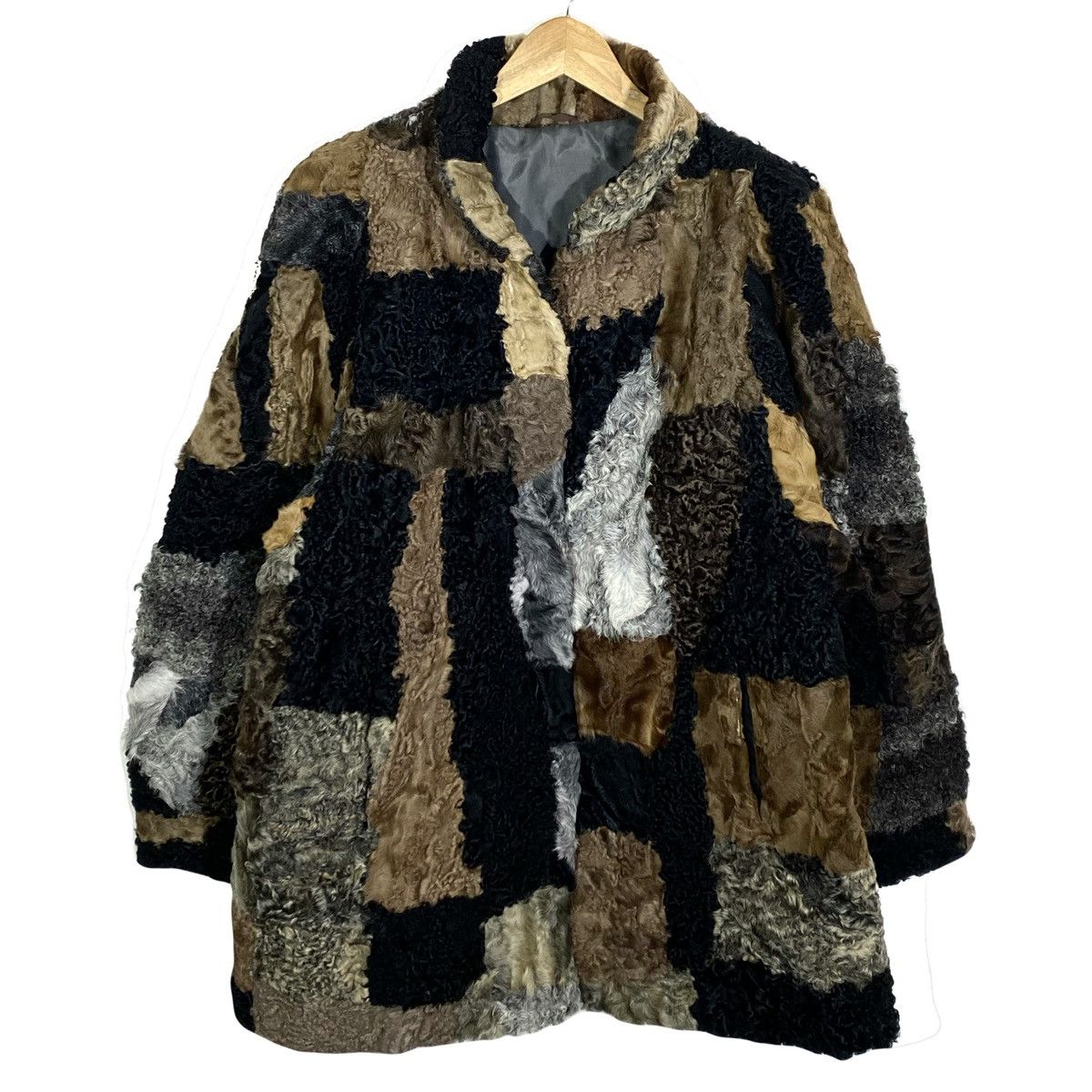 Vintage Manteau Chic Patchwork Style Westerncore Vintage Size XL / US 12-14 / IT 48-50 - 1 Thumbnail
