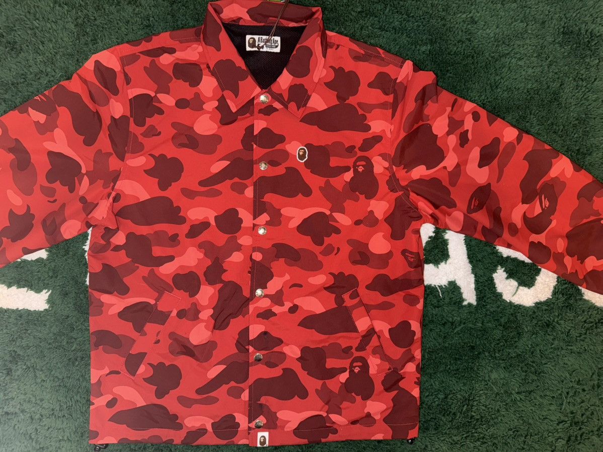 Bape BAPE Hoodie Coach Jacket Sz.M Size US M / EU 48-50 / 2 - 2 Thumbnail