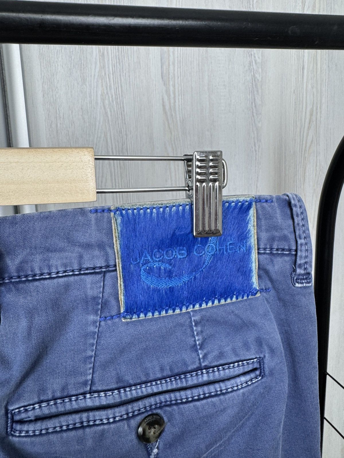 Jacob Cohen Jacob Cohen handmade blue faded made in Italy pants Size US 33 - 11 Thumbnail
