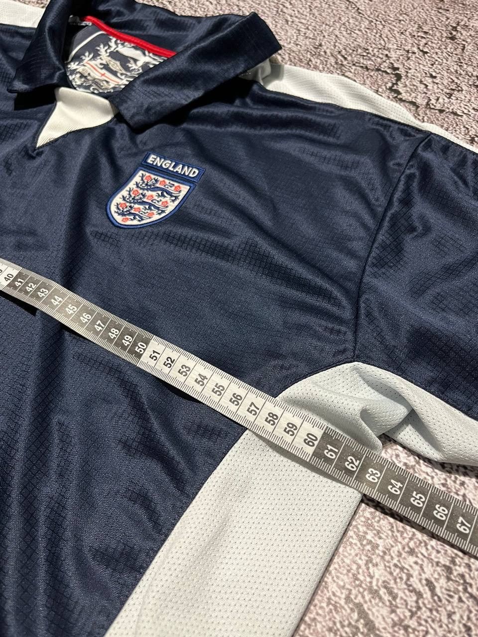 Vintage Umbro Men`s England Navy Blue National Team Jersey Size XXL Size US XXL / EU 58 / 5 - 10 Thumbnail