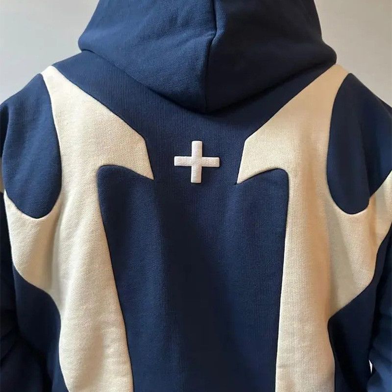 Japanese Brand × Vintage Y2K Zip Up Hoodie Unisex Size US XXL / EU 58 / 5 - 3 Thumbnail