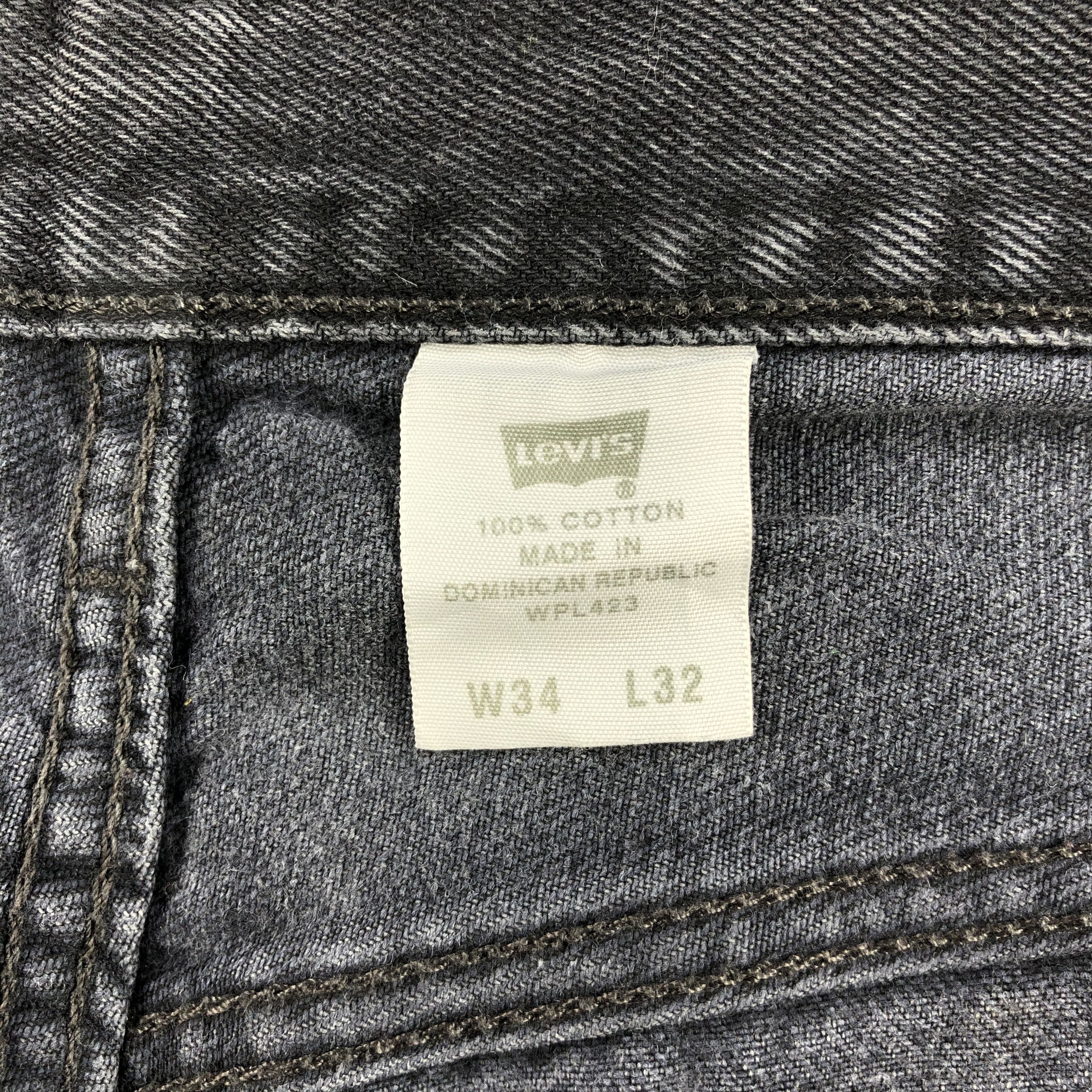 Levi's Vintage Distress Levis 501 Jeans-J1438 Size US 33 - 14 Thumbnail