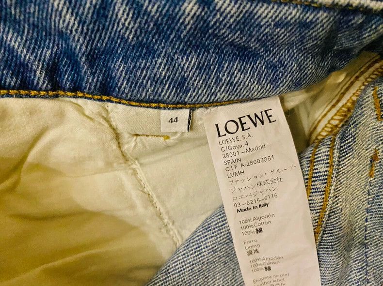 Loewe Loewe Men's straight nine-inch jeans Size US 28 / EU 44 - 6 Thumbnail