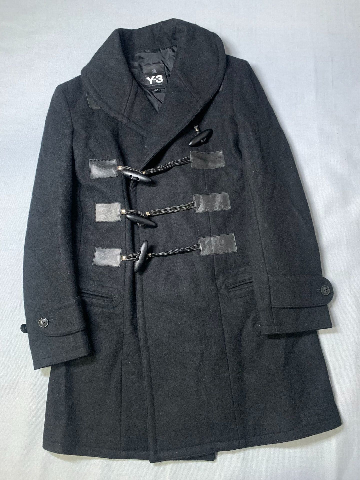 Adidas × Y-3 × Yohji Yamamoto adidas Y-3 M CH1 wool flannel coat F