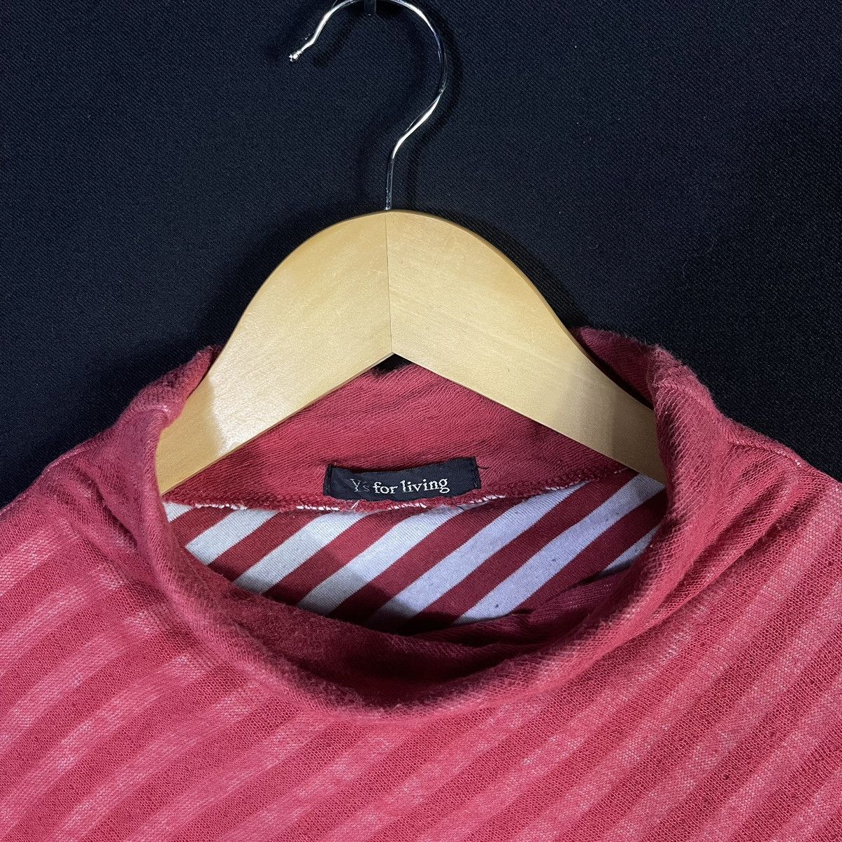 Y's × Yohji Yamamoto Y’s For Living Asymmetrical Stripes Blouse Shirt Size M / US 6-8 / IT 42-44 - 7 Thumbnail