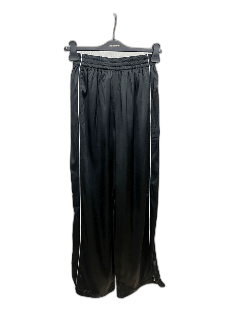 Balenciaga Balenciaga Balenciaga Black Striped Casual Pants -2507 Size US 30 / EU 46 - 1 Thumbnail
