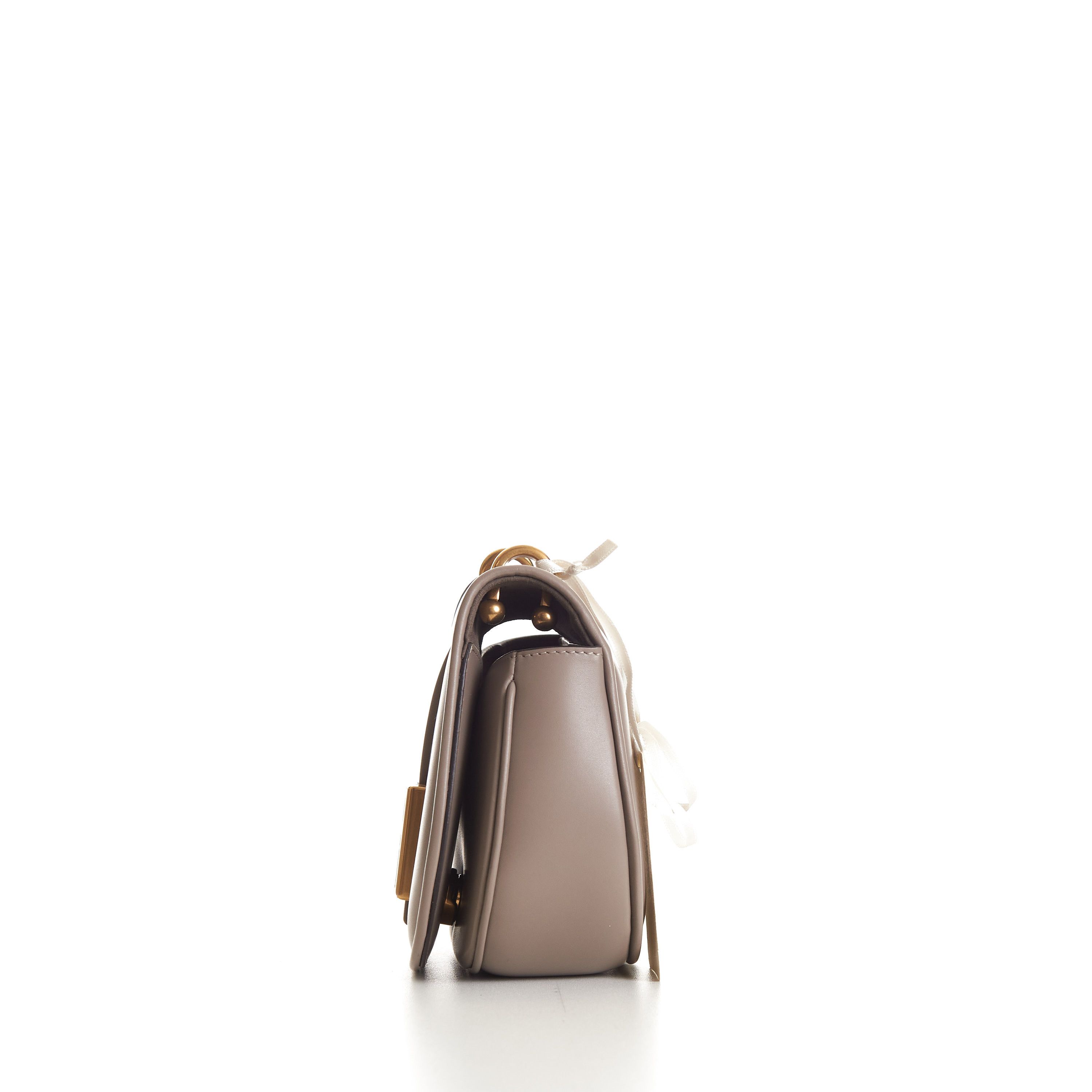Fendi C’mon Mini Dove Gray Smooth Leather Size ONE SIZE - 6 Thumbnail