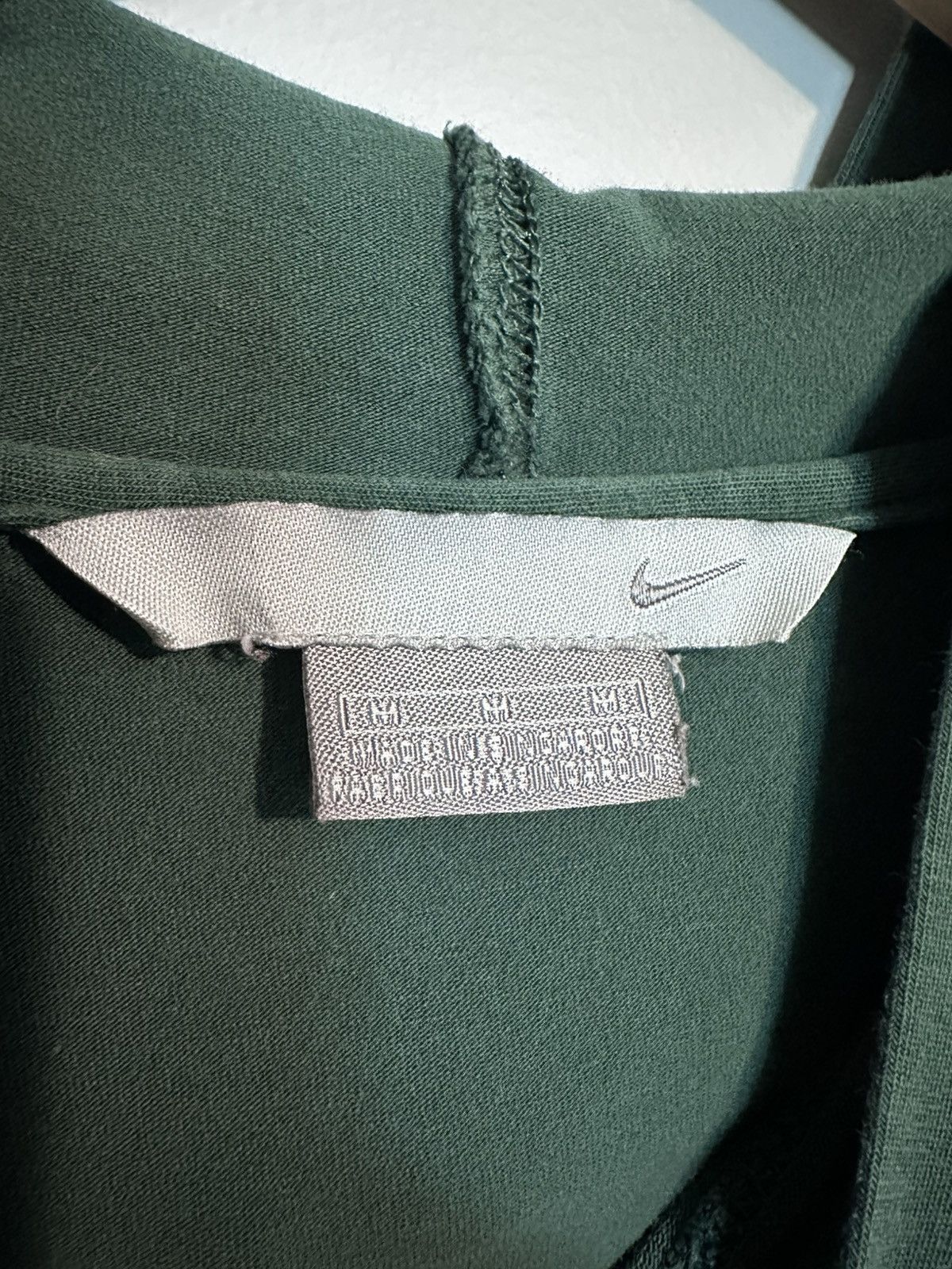 Nike Vintage Nike middle swoosh hoodie Size US L / EU 52-54 / 3 - 4 Thumbnail