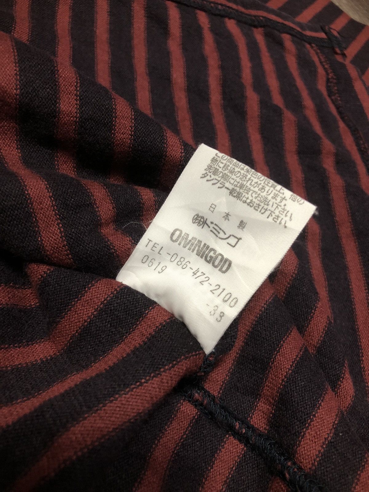 Japanese Brand × OMNIGOD VINTAGE OMNIGOD CARDIGAN SHIRT JAPANESE BRAND Size S / US 4 / IT 40 - 11 Thumbnail
