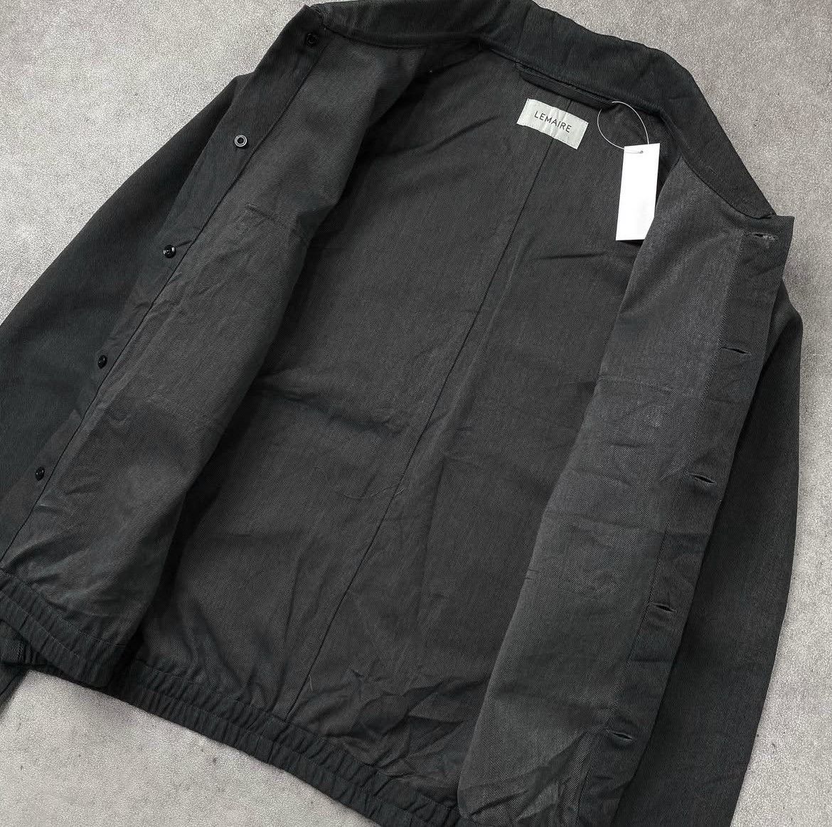 Lemaire Lemaire 20AW Military Blouson Anthracite Overshirt Size US L / EU 52-54 / 3 - 3 Thumbnail