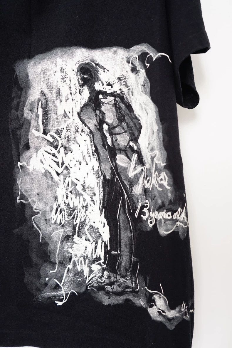 Yohji Yamamoto Yohji Yamamoto Yohji Yamamoto Printed Short Sleeve T-Shirt Size US L / EU 52-54 / 3 - 6 Thumbnail