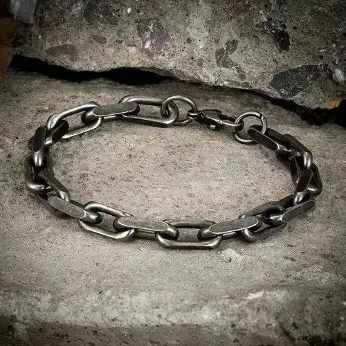 Jewelry Punk Rock Bicycle Chain Bracelet Size ONE SIZE - 4 Thumbnail
