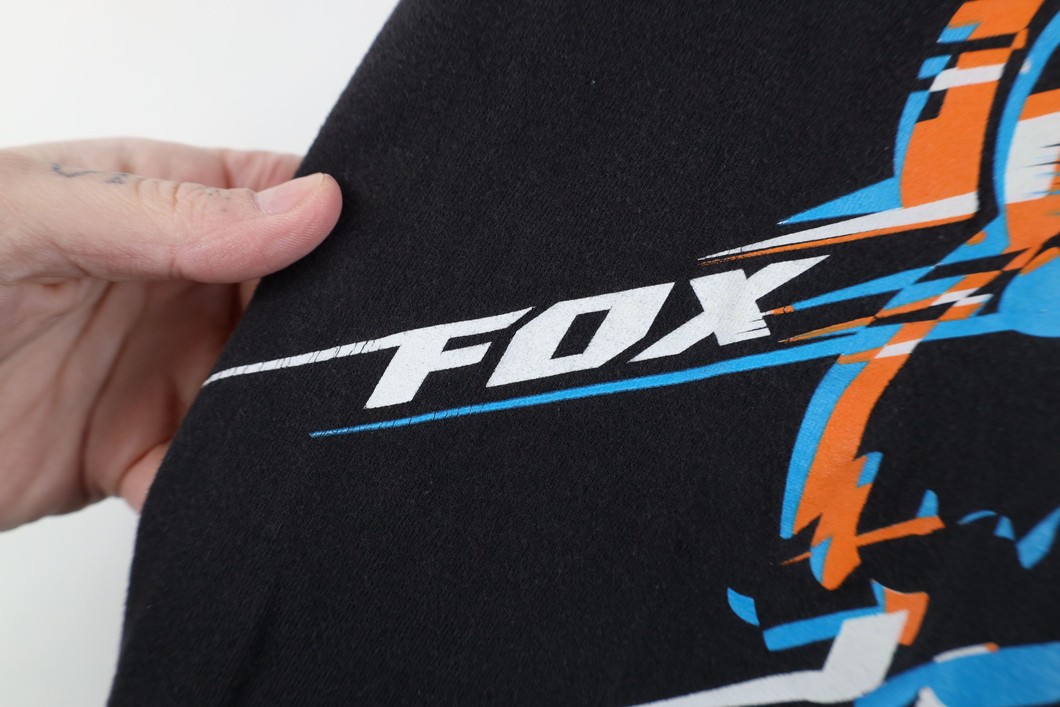 Fox Racing Vintage Y2K Fox Racing Spell Big Logo Short Sleeve T-Shirt Size US S / EU 44-46 / 1 - 5 Thumbnail