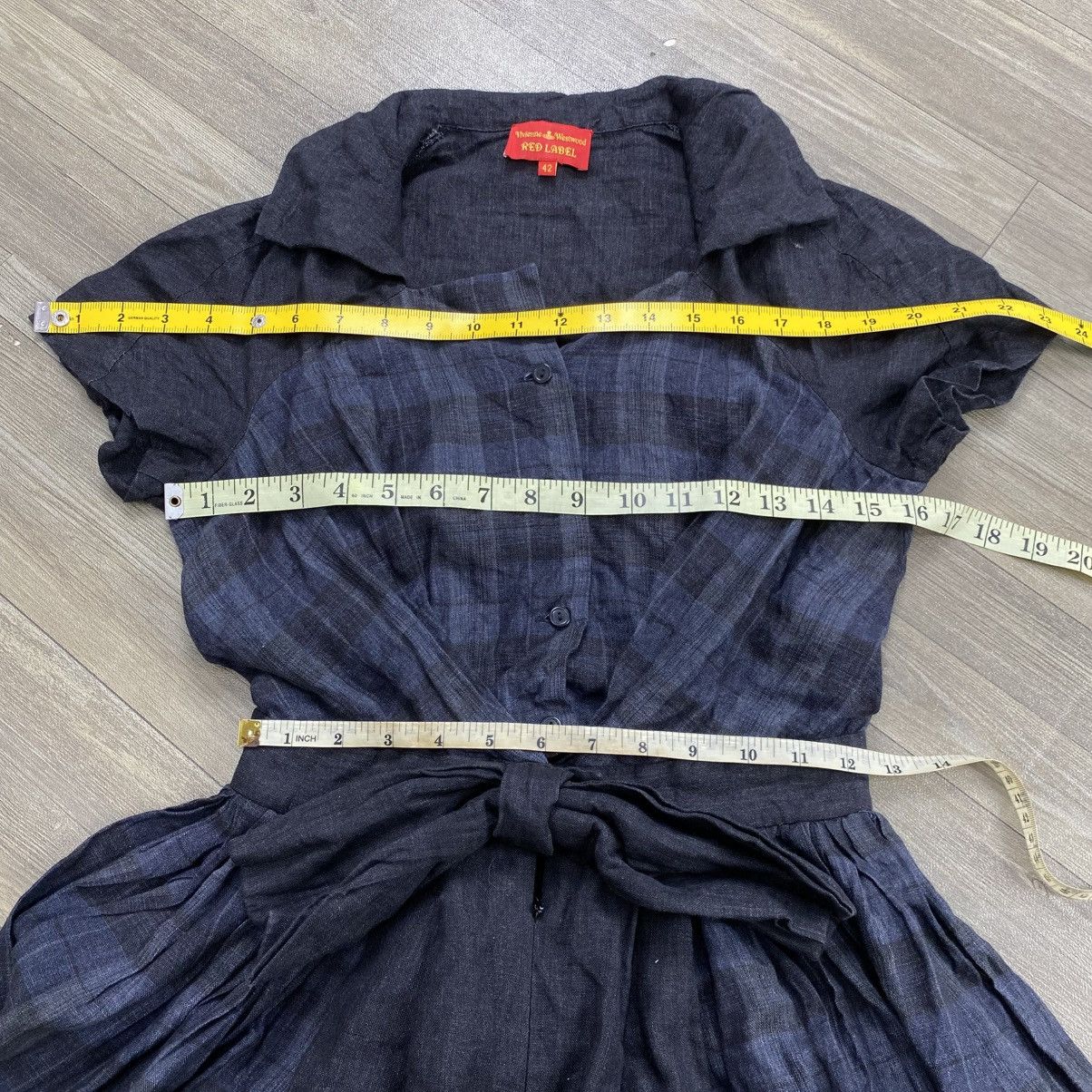 Vivienne Westwood Vintage Vivienne Westwood Red Label Plaid Dresses Luxury Size M / US 6-8 / IT 42-44 - 21 Thumbnail