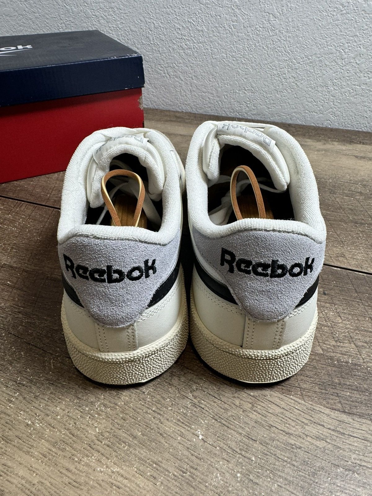 Reebok Reebok Classic Club C Revenge Vintage Chalk Black Size 10.5 Size US 10.5 / EU 43-44 - 4 Thumbnail
