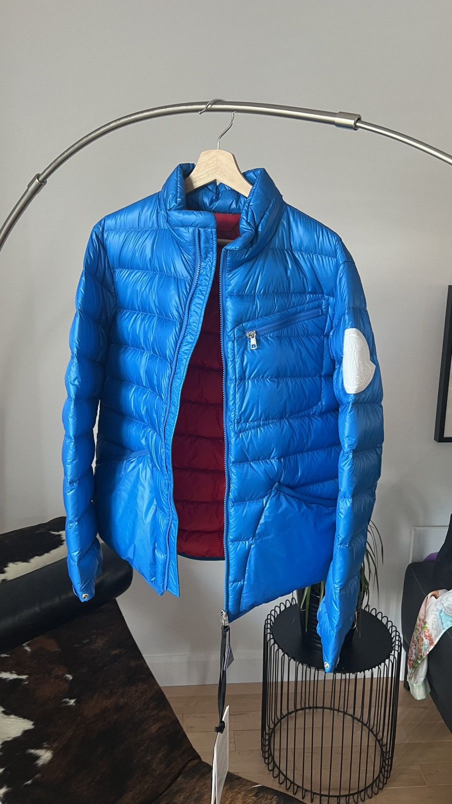 Moncler Moncler blue Liam jacket Size US L / EU 52-54 / 3 - 2 Thumbnail