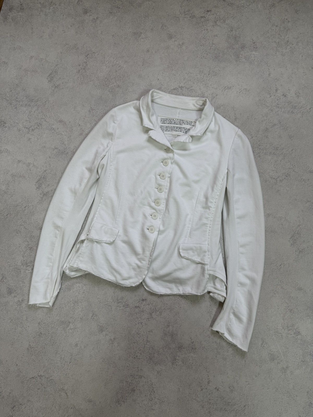 Rundholz Rundholz Black Label White Avant Garde Blazer Jacket Size M Size M / US 6-8 / IT 42-44 - 12 Thumbnail