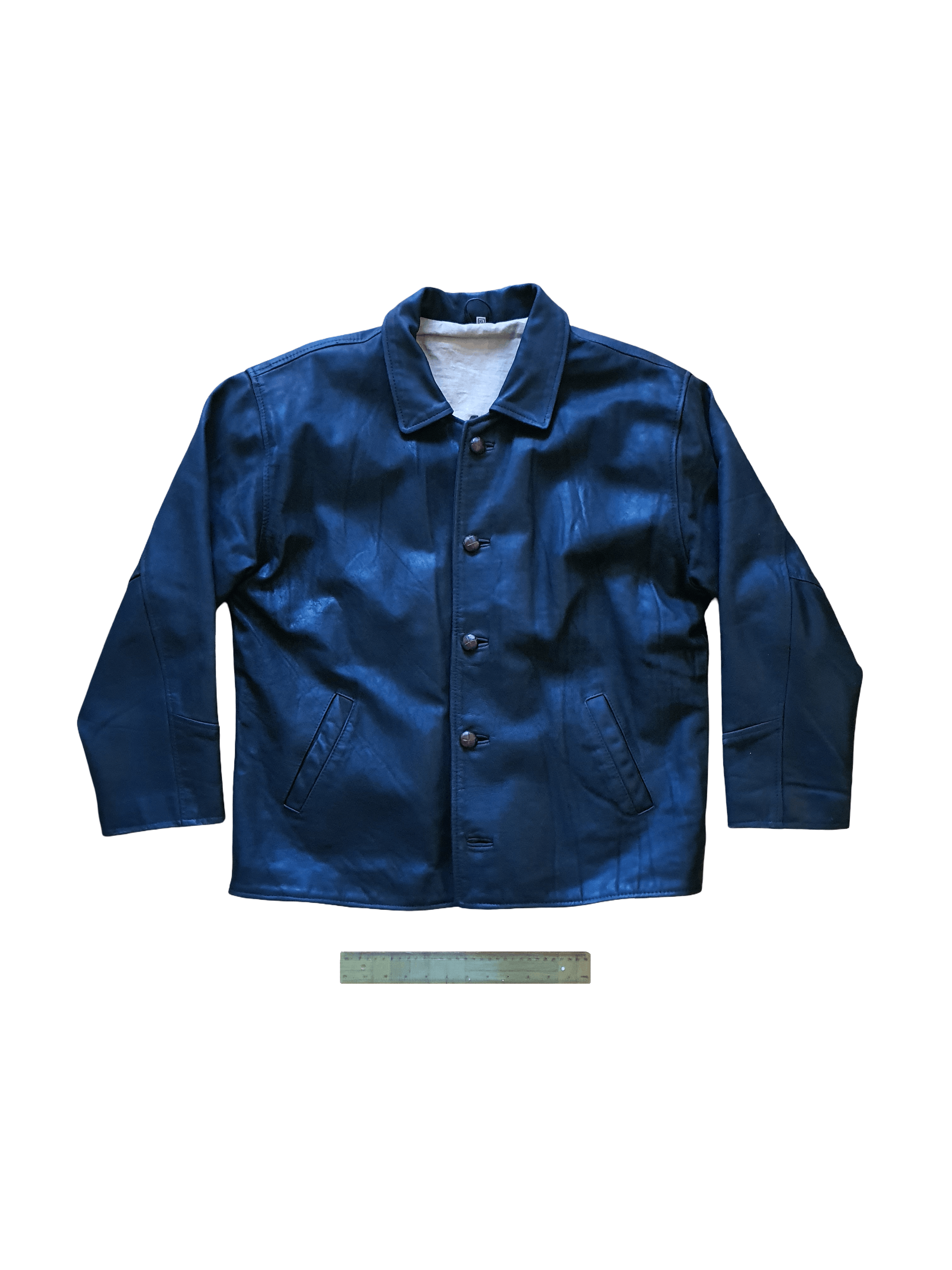Genuine Leather AKASO - Leather Chore Work Early Flight Jacket - Heavy Size US XL / EU 56 / 4 - 1 Thumbnail