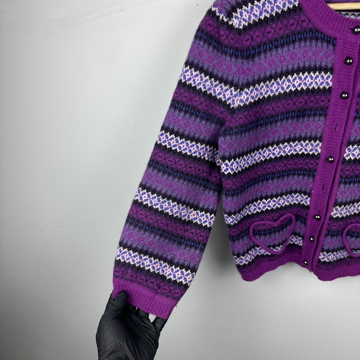 Mulberry Vintage Mulberry Wool Cardigan/Sweater Size M / US 6-8 / IT 42-44 - 7 Thumbnail