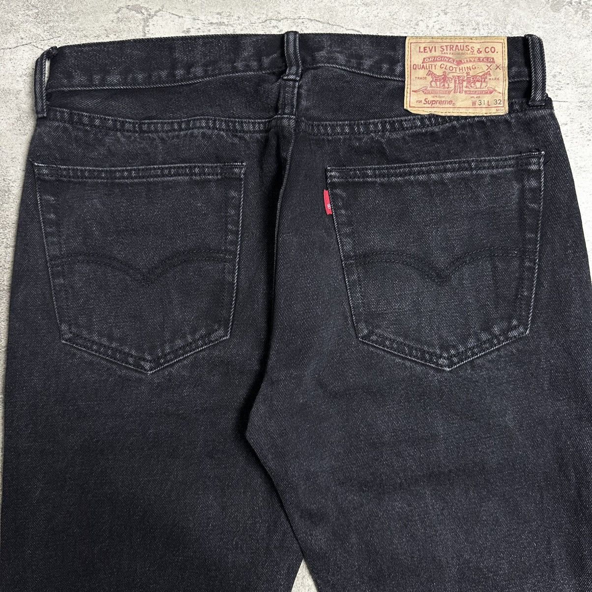 Levi's × Supreme Levi's X Supreme Blackwash Jeans Size US 31 - 13 Thumbnail