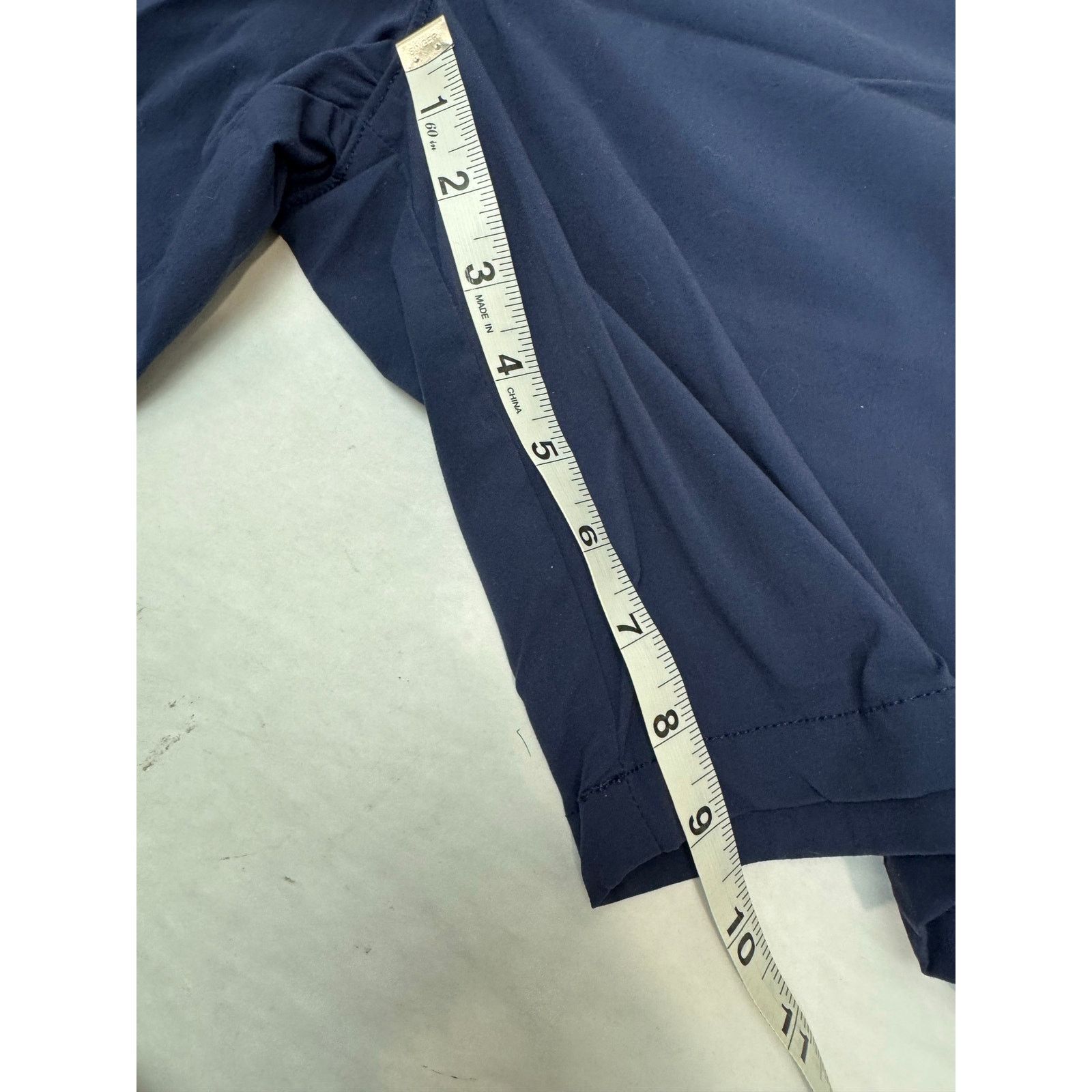 J.Crew J. Crew Stretch Chino Shorts Blue Nylon Men's Size 34 Size US 34 / EU 50 - 4 Thumbnail