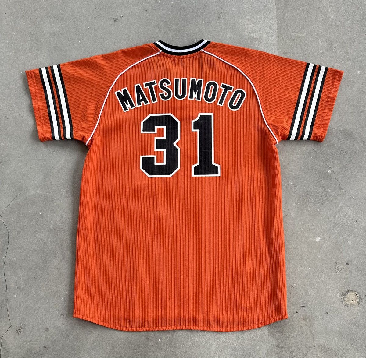 YOMIURI GIANTS 5 大きめサイズ 古着 00's アップジャージ YOMIURI GIANTS 5 大きめサイズ 古着 00s アップジャージ｜野球